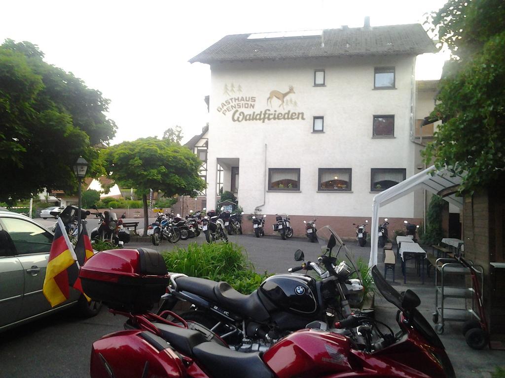 Landgasthof Waldfrieden Hotel Wildensee Bagian luar foto